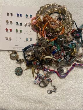 Mixed Color Women’s Bohemian Charm Jewelry Set